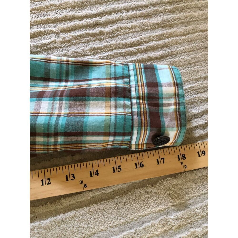Plaid Blazer with Floral Embroidery - Picture 10 of 13